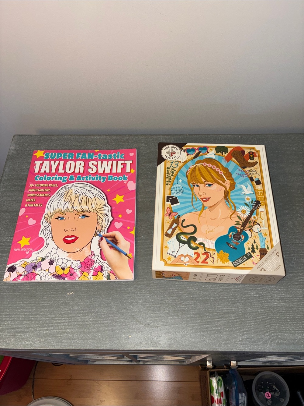 Taylor Swift NEW Puzzle & Coloring Activity Book Great Gift Idea